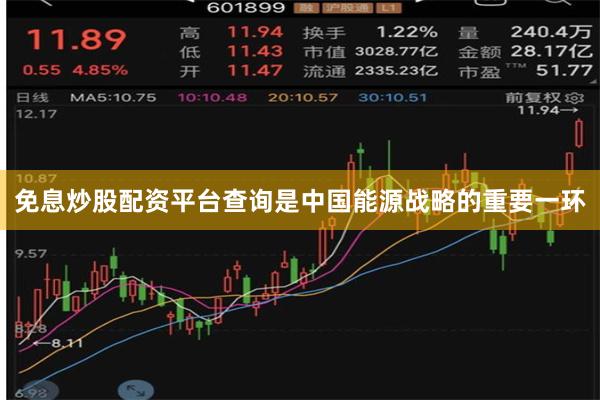 免息炒股配资平台查询是中国能源战略的重要一环