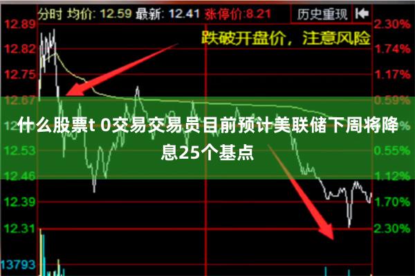 什么股票t 0交易　　交易员目前预计美联储下周将降息25个基点